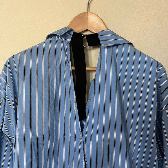 Zara Pin Strip Dress with Belted Back Detail Size XS. - Picture 9 of 10